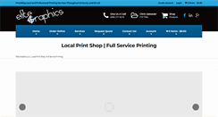 Desktop Screenshot of elitegraphicsllc.com